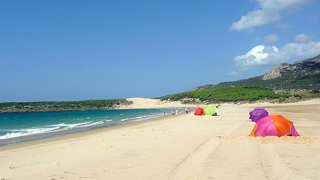 Imagen de la paradisíaca playa de Bolonia