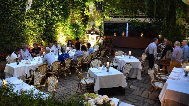 Jardín Begoña en el restaurante Andere