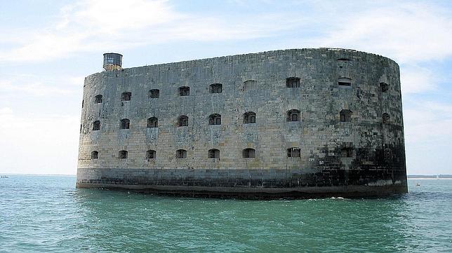 Fuerte Boyard, en el oeste de Francia