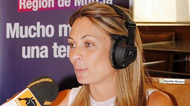 Mariola Martínez, durante una intervención en Intereconomía