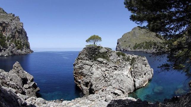 Sa Calobra, parte del paisaje de la Sierra de Tramuntana