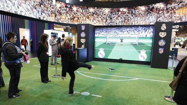 Stand de Madrid en la feria de Fitur