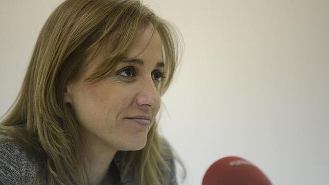 Tania Sánchez, en una rueda de prensa del pasado día 10 de marzo