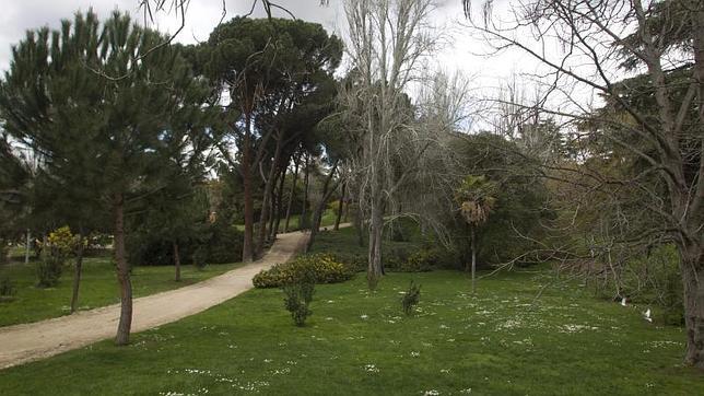 El parque del Oeste, en Moncloa, esta primavera