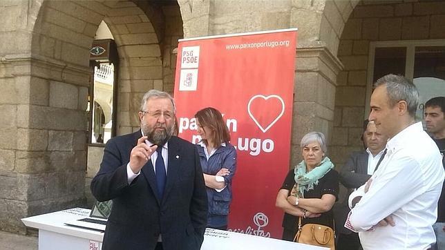 Orozco durante la presentación del vídeo de su candidatura