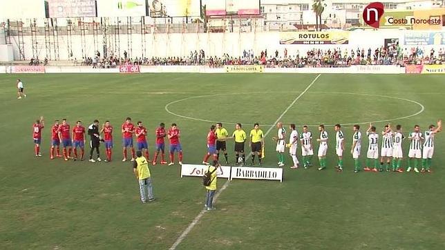 Atlético Sanluqueño-Teruel disputado el pasado fin de semana en El Palmar