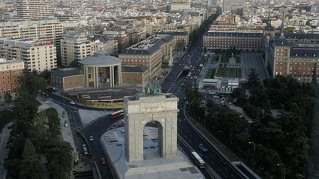 Arco de la Victoria, en Moncloa