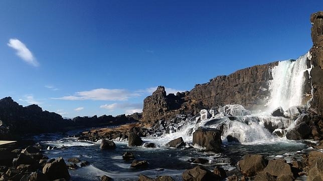 Cascada Öxarárfoss