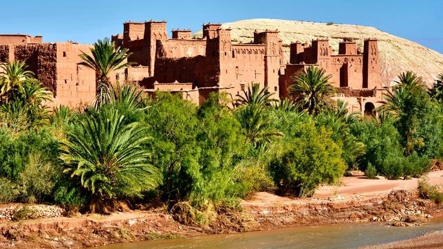 Casar de Ameridil, junto al río Dadès